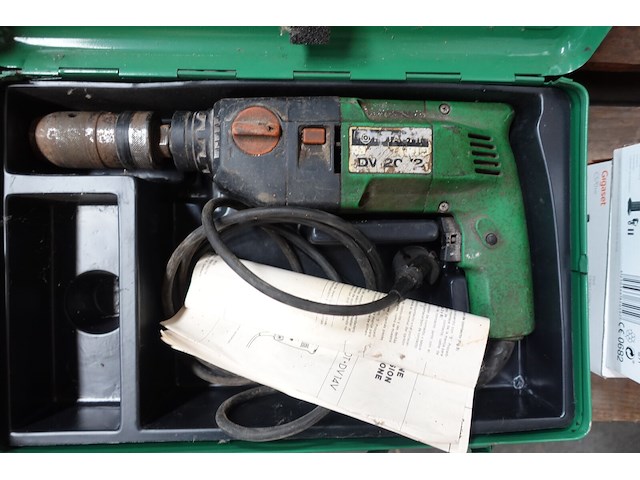 Hitachi boormachine in metalen koffer - afbeelding 2 van  4