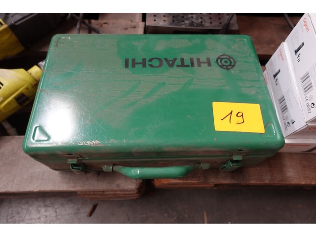 Hitachi boormachine in metalen koffer - afbeelding 4 van  4