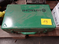 Hitachi boormachine in metalen koffer - afbeelding 4 van  4