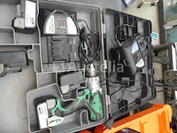 Hitachi boormachine op batterijen ds14dsdl