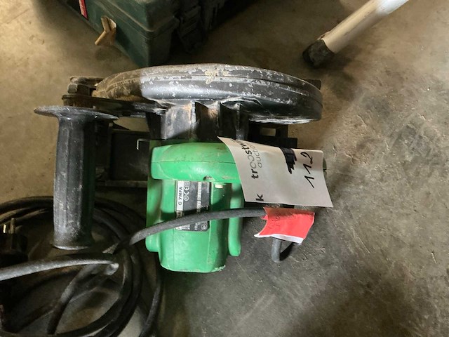 Hitachi c 7mfa afkortzaag - afbeelding 3 van  3
