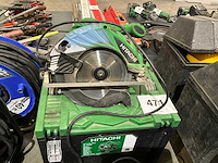 Hitachi c7u2 cirkelzaagmachine - afbeelding 1 van  3