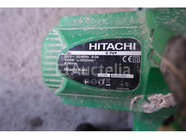 Hitachi c7uy cirkelzaag - afbeelding 5 van  5