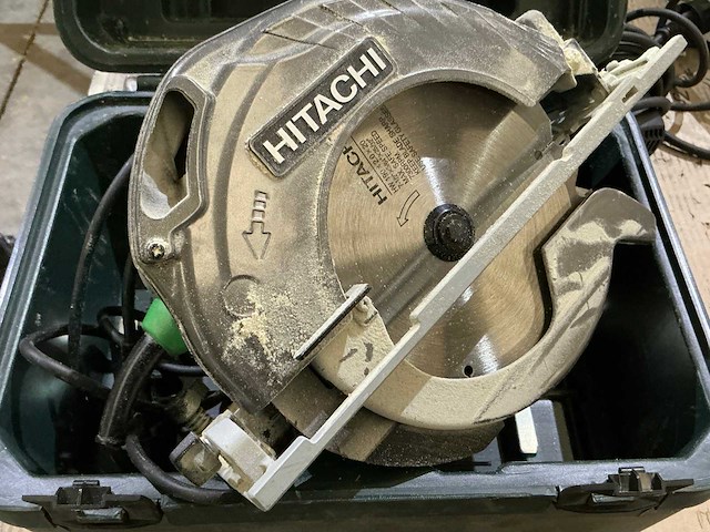 Hitachi c7uy cirkelzaagmachine - afbeelding 3 van  4