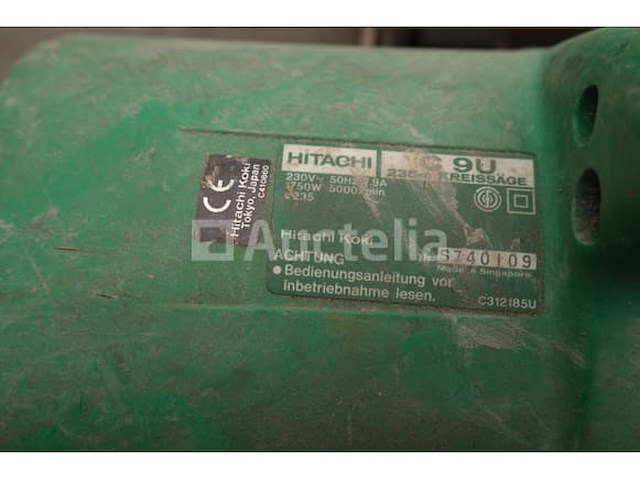 Hitachi c9u draagbare cirkelzaag - afbeelding 5 van  5