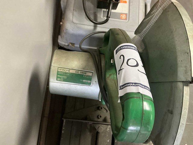Hitachi cc 14se afkortcirkelzaagmachine - afbeelding 4 van  4