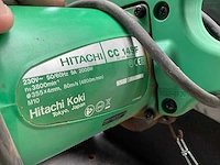 Hitachi cc 14sf metaalkapzaag - afbeelding 3 van  5