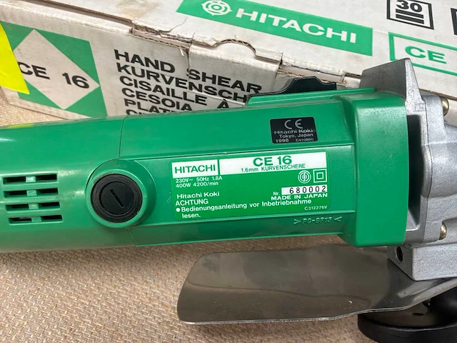 Hitachi ce 16 platenschaar - afbeelding 4 van  5