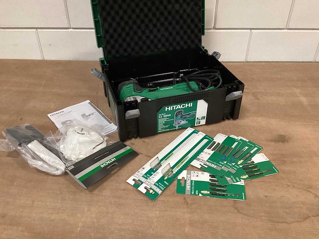 Hitachi cj160va decoupeerzaag jubileum uitvoering 35 jaar - afbeelding 1 van  5