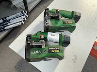 Hitachi cl 10d2 draadeindknipper (2x) - afbeelding 1 van  9