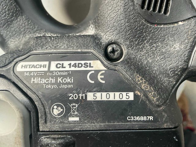 Hitachi cl 14dsl draadeindknipper - afbeelding 6 van  6