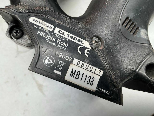 Hitachi cl 14dsl draadeindknipper - afbeelding 7 van  7