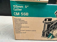 Hitachi cm 5sb steenzaagmachine - afbeelding 2 van  2