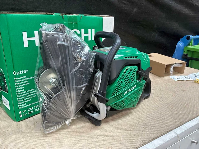 Hitachi cm 75epb betonzaag - afbeelding 2 van  8