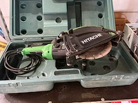 Hitachi cm 9sr haakse slijpmachine met afzuiging - afbeelding 2 van  3