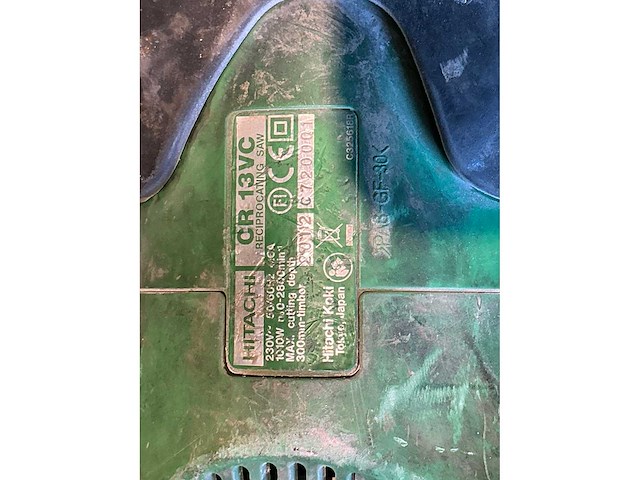 Hitachi cr13vc reciprozaag - afbeelding 2 van  4