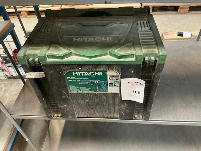 Hitachi dh 18dbl accu-breekhamer - afbeelding 1 van  4