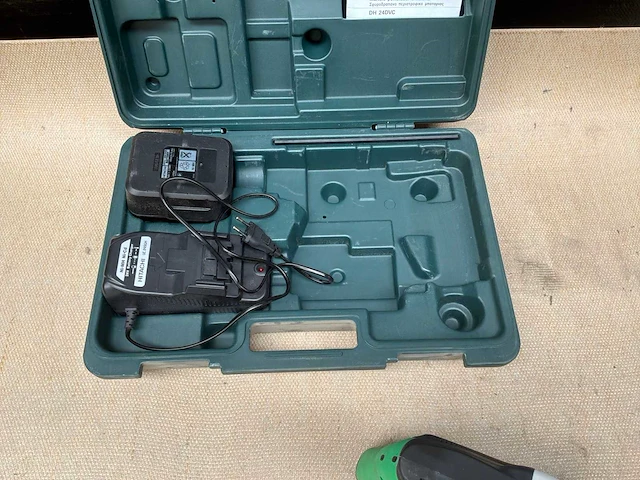 Hitachi dh 24dvc accu boormachine - afbeelding 3 van  5