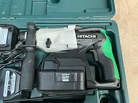 Hitachi dh 24dvc boorhamer - afbeelding 2 van  4