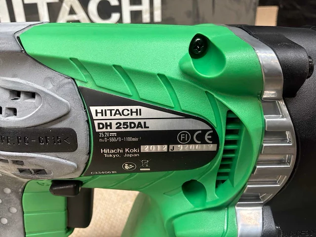 Hitachi dh 25 dal boormachine - afbeelding 3 van  6