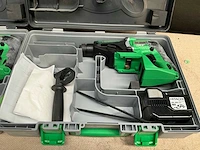 Hitachi dh 25dl boorhamer (2x) - afbeelding 4 van  5