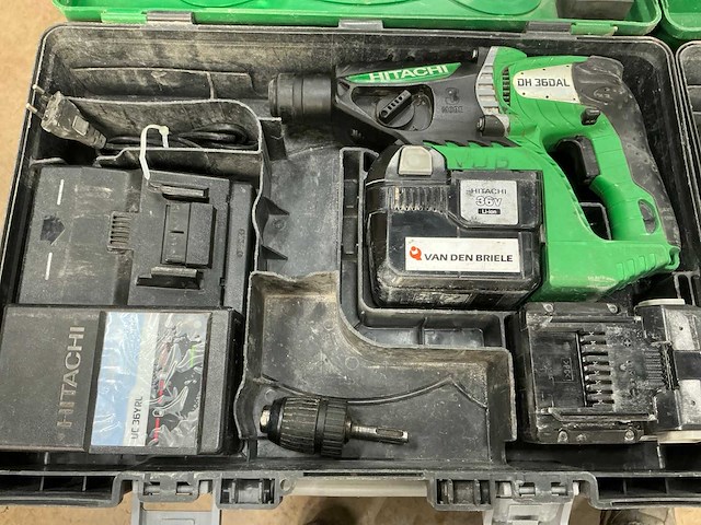 Hitachi dh 36dal accu boormachine - afbeelding 1 van  4