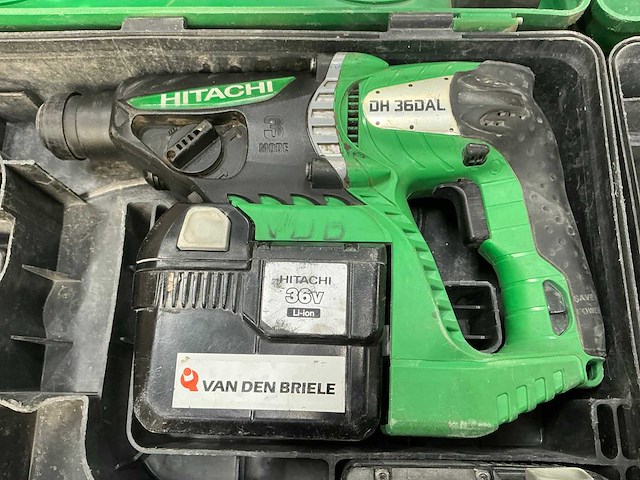 Hitachi dh 36dal accu boormachine - afbeelding 2 van  4