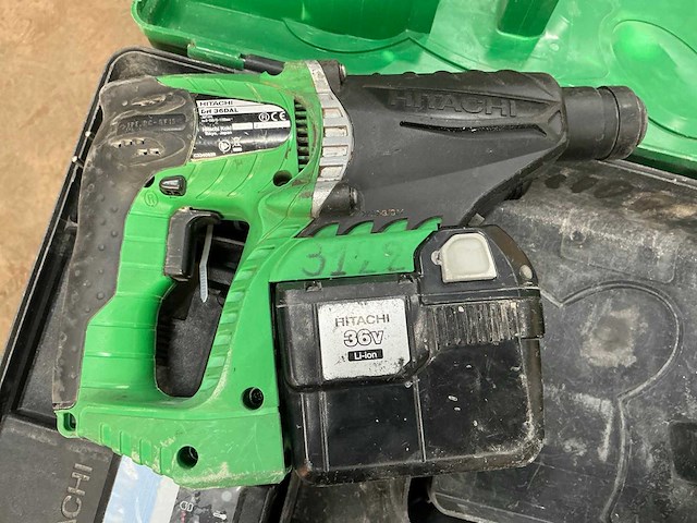 Hitachi dh 36dal accu boormachine - afbeelding 3 van  4