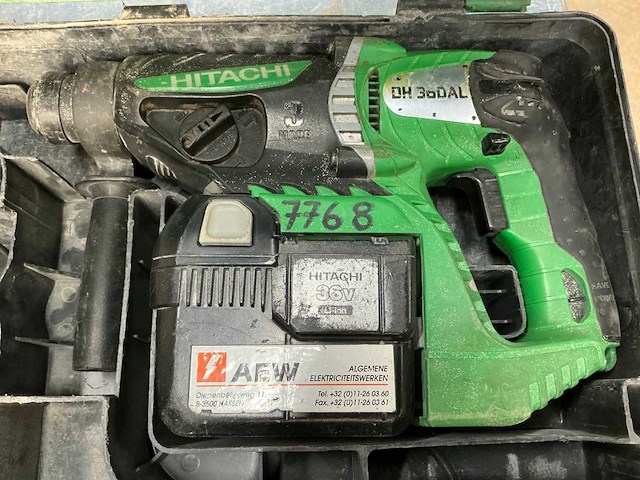Hitachi dh 36dal accu boormachine - afbeelding 2 van  4