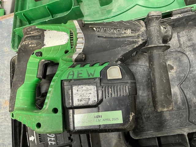 Hitachi dh 36dal accu boormachine - afbeelding 3 van  4