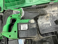 Hitachi dh 36dl accu boormachine (2x) - afbeelding 7 van  7