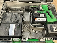 Hitachi dh 36dl accu boormachine (2x) - afbeelding 5 van  7