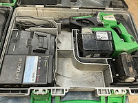 Hitachi dh 36dl accu boormachine (2x) - afbeelding 6 van  9