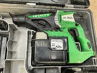Hitachi dh 36dl accu boormachine (2x) - afbeelding 7 van  9