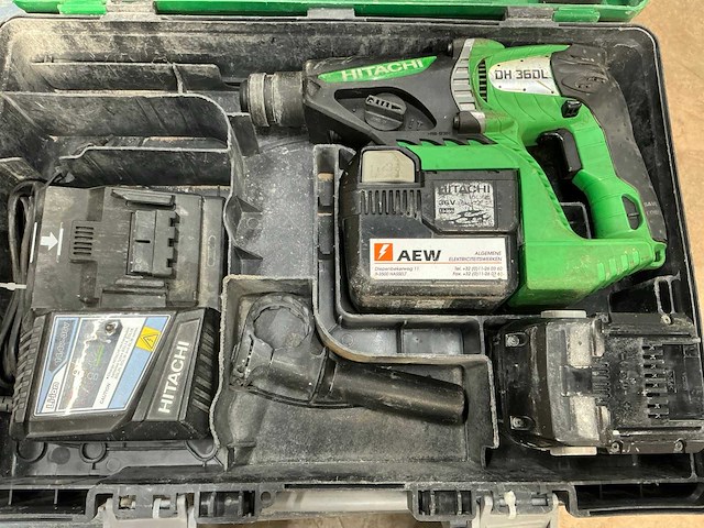Hitachi dh 36dl accu boormachine - afbeelding 1 van  4