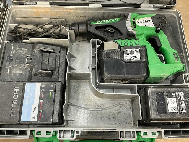 Hitachi dh 36dl accu boormachine - afbeelding 1 van  4