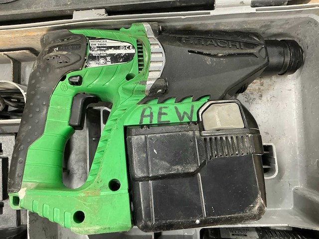 Hitachi dh 36dl accu boormachine - afbeelding 3 van  4