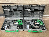 Hitachi dh 36dl boorhamer (2x) - afbeelding 1 van  7