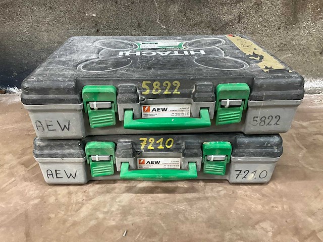 Hitachi dh 36dl boorhamer (2x) - afbeelding 6 van  7