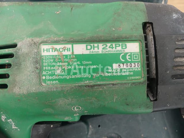 Hitachi dh24pb drill - afbeelding 1 van  4