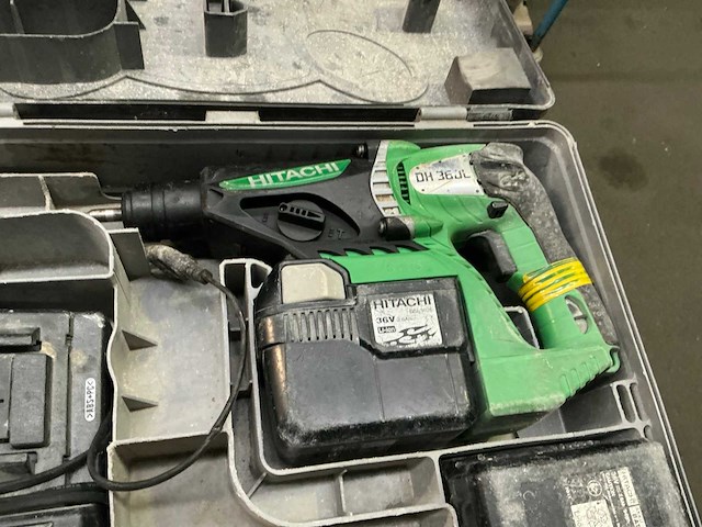 Hitachi dh360l accu klopboormachine - afbeelding 2 van  5