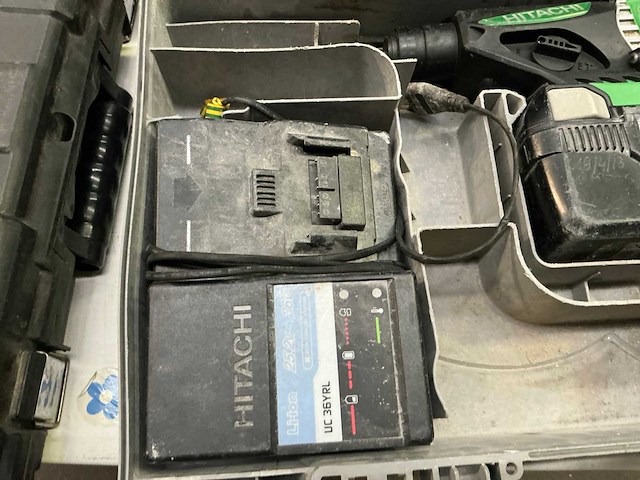 Hitachi dh360l accu klopboormachine - afbeelding 4 van  5