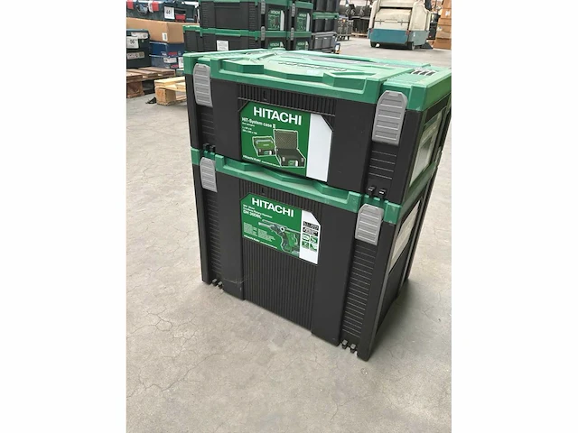 Hitachi dh36dbl accu boorhamer + dust extractor - afbeelding 10 van  10