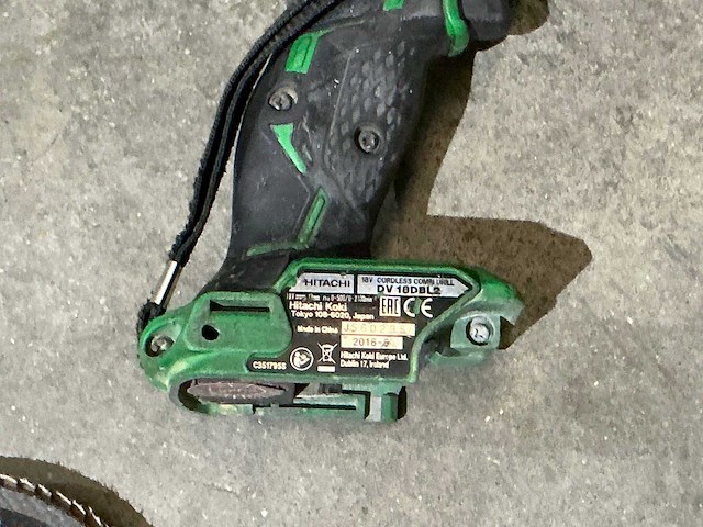 Hitachi divers accugereedschap (3x) - afbeelding 3 van  9