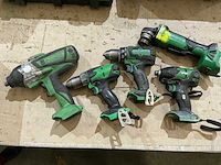 Hitachi divers accugereedschap (5x) - afbeelding 1 van  10