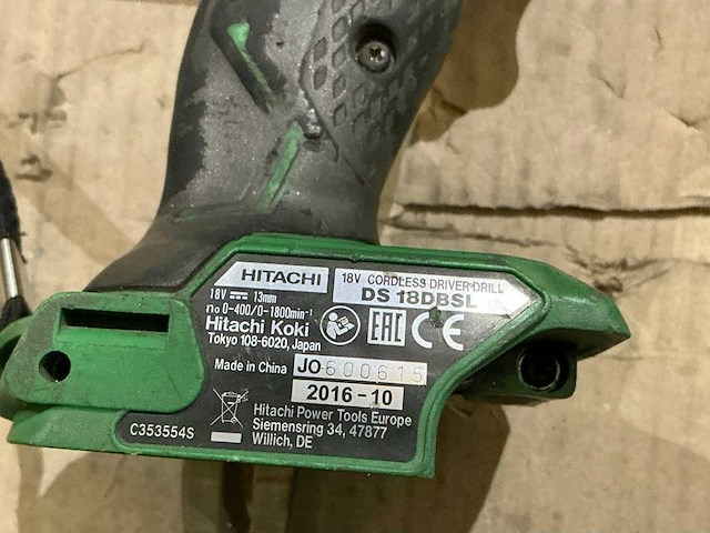 Hitachi divers accugereedschap (5x) - afbeelding 7 van  10