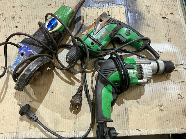 Hitachi divers gereedschap (3x) - afbeelding 1 van  5