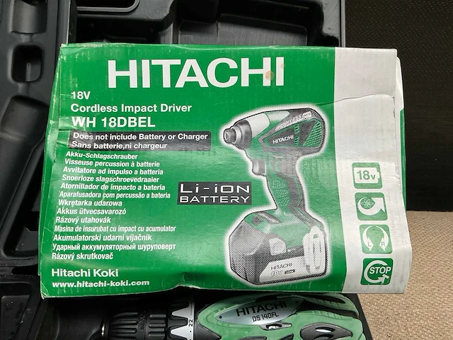 Hitachi diverse accu gereedschappen (3x) - afbeelding 4 van  5