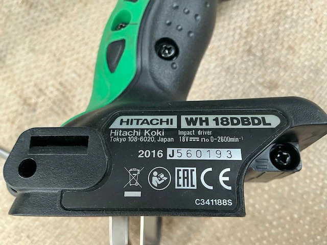 Hitachi diverse accu gereedschappen (3x) - afbeelding 3 van  10