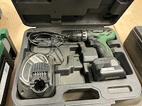 Hitachi diverse accu schroefmachine (2x) - afbeelding 4 van  7